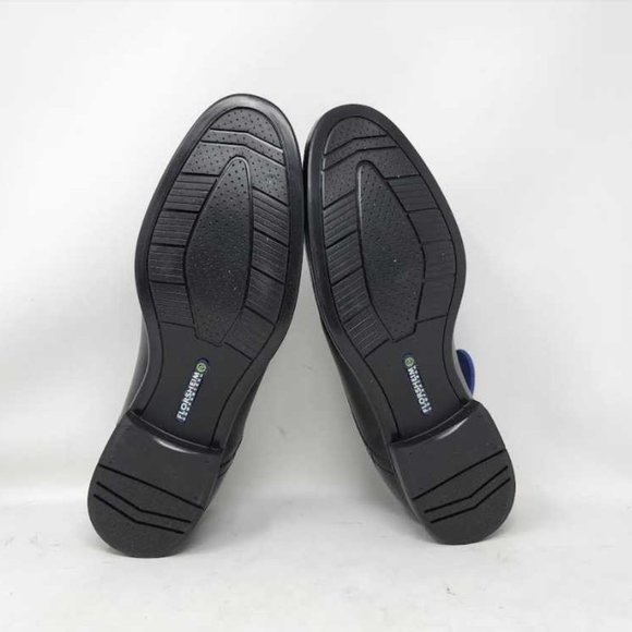 NWOB men\'s 12 3E Florsheim Medfield bike toe slip loafer shoes Black 12 EEE Wide